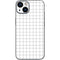 White Grid iPhone 14 Plus Skin